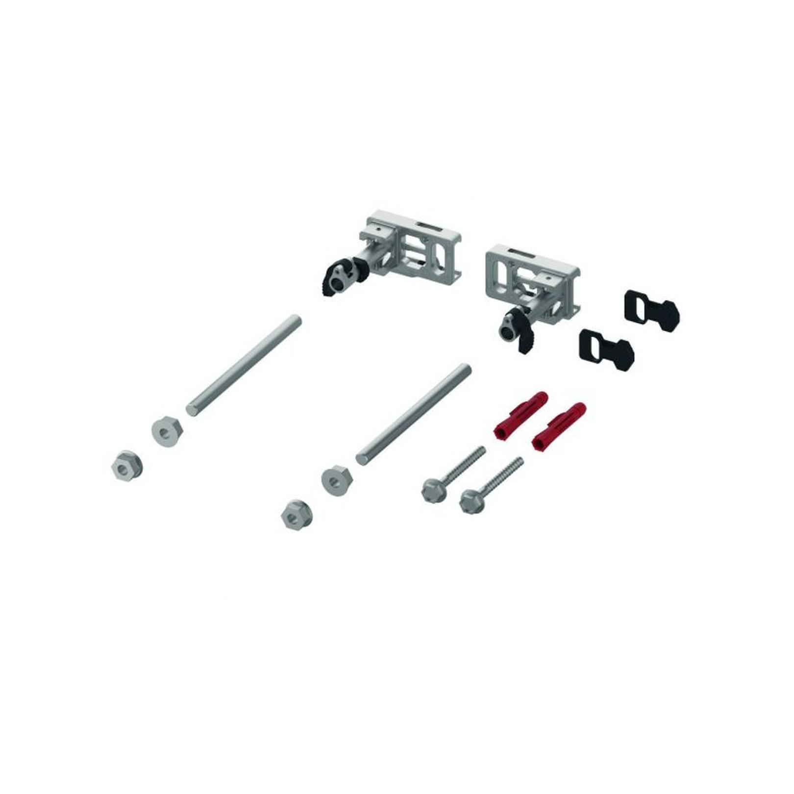 TECE Modulbefestigung TECEprofil Tiefenverstellung Schnellverschluss Universalmodul 9380014