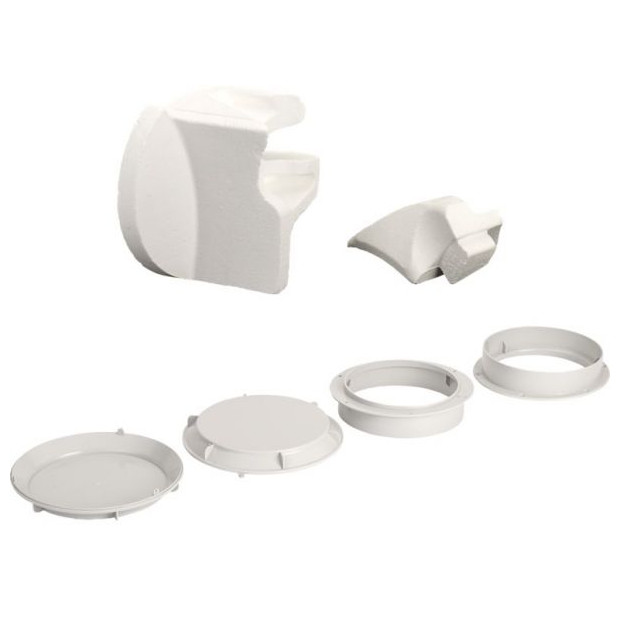 STIEBEL ELTRON Luftumlenk-Set LUS 221/301 vertikale horizontale Luftführung 236899