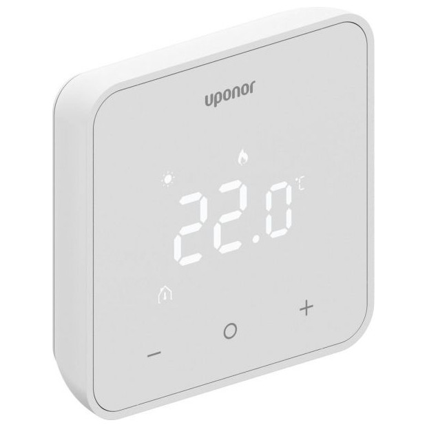 Uponor Thermostat Smatrix Wave T-267 Raumtemperatur Luftfeuchte Funk 1144106