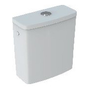 Geberit Spuelkasten Renova AP-SPK 2-Mengen-Spuelung seitlicher Wasseranschluss weiss 227780000