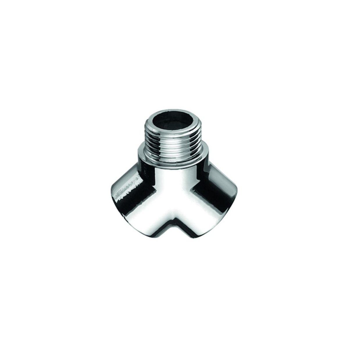 Schell GabelStück 1/2 Zoll verchromt Messing DN 15 G 1/2 AG 2x G 1/2 IG 444020699