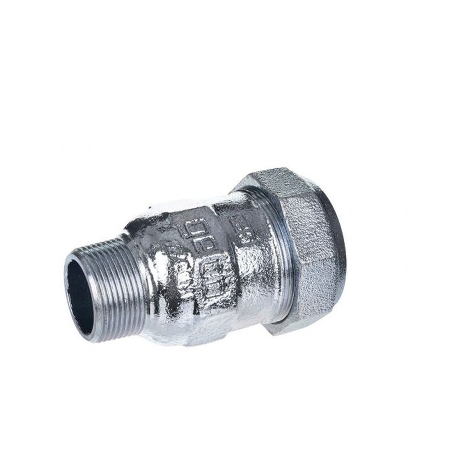 GEBO Temperguss-Klemmverbinder AG Typ A 2 Zoll DN50 Gas PN4 Wasser PN16 NBR verzinkt 01.150.00.06