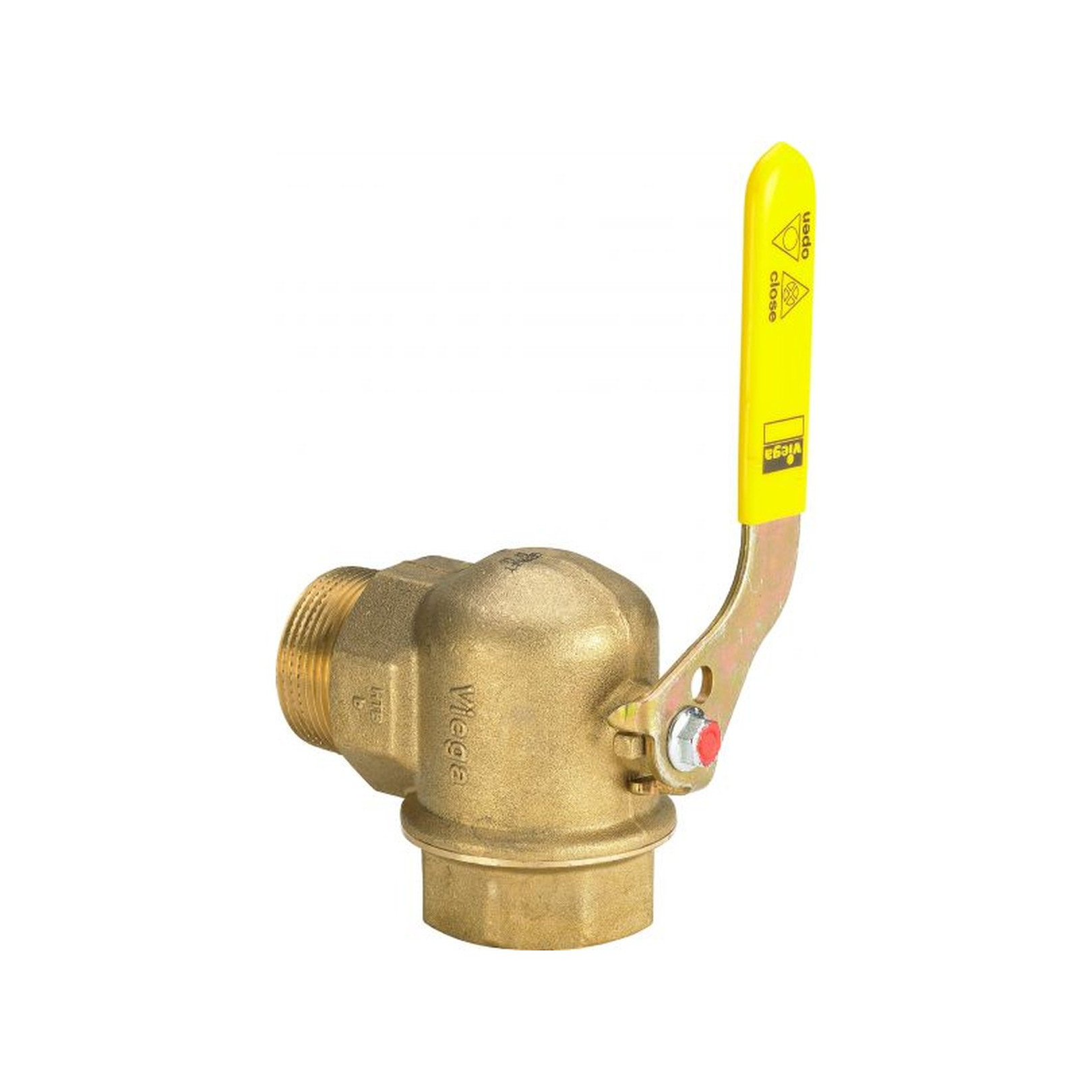 Viega Gaszähler-Kugeleckhahn G2110 11-2-Zoll abschliessbar plombierbar 531485