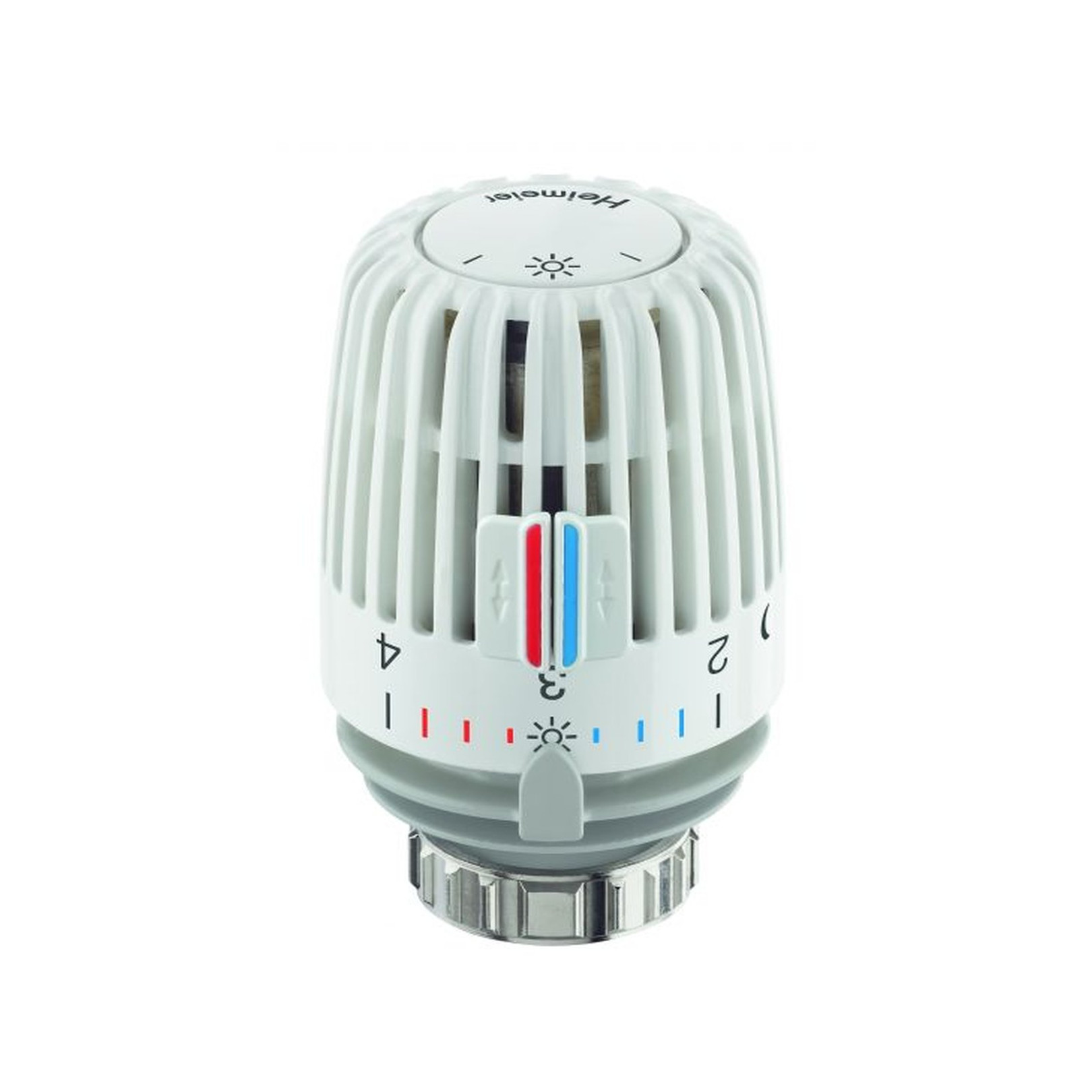 Heimeier Thermostatkopf K M30x1.5 6-28°C weiß Nullstellung Flüssigkeitsfühler 7000-00.500