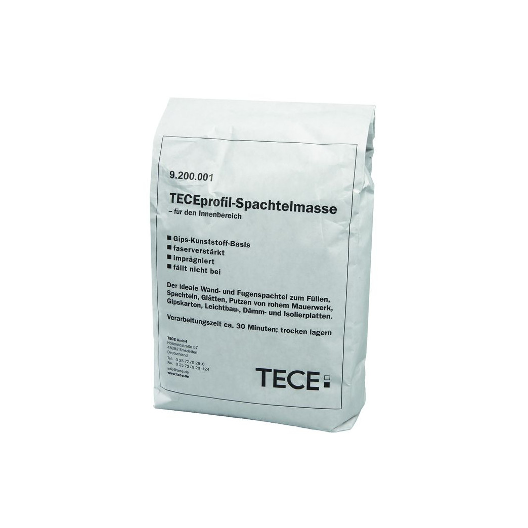 TECE Spachtelmasse imprägniert TECEprofil 5 kg Sack Q1 Fugenverspachtelung 9200001