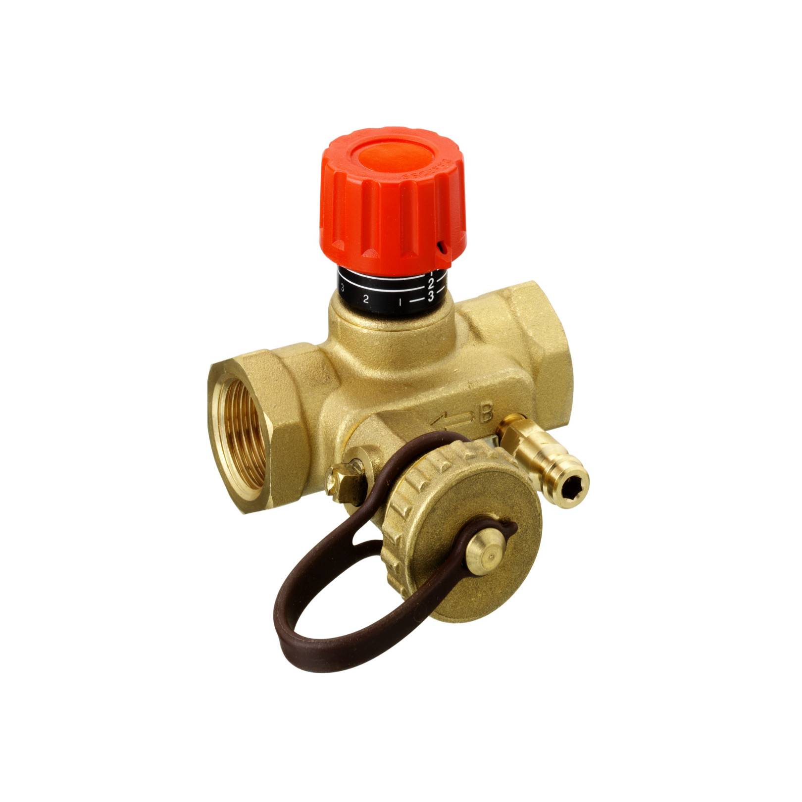 Danfoss Strangregulierventil USV-I 15 Rp 1/2 Messing PN16 KVS 1.6 Doppelkolben 003Z2131