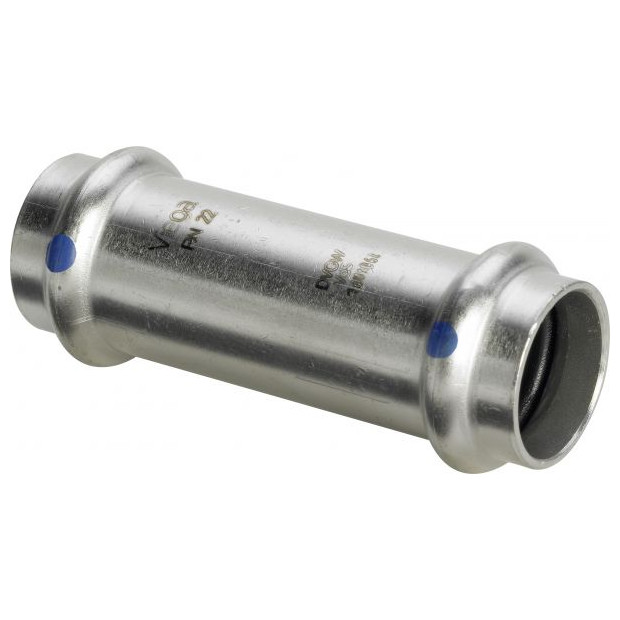 Viega Schiebemuffe Sanpress Inox 2315.5LF SC-Contur LABS-frei Edelstahl 22mm EPDM 666156