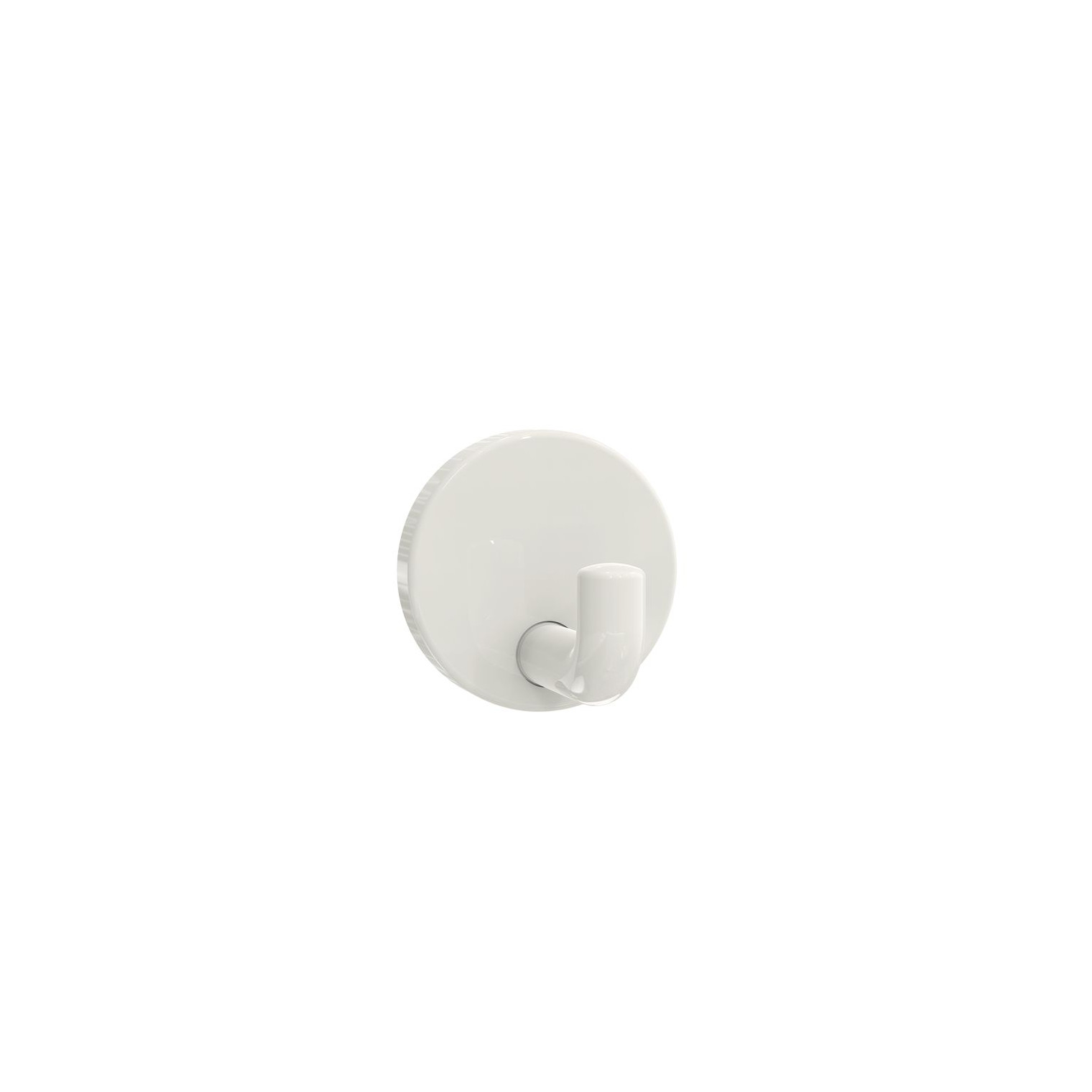 Hewi Einzelhaken Serie 477 reinweiß Ø50mm Polyamid Diebstahlschutz Türstopper barrierefrei 477.90.010 99