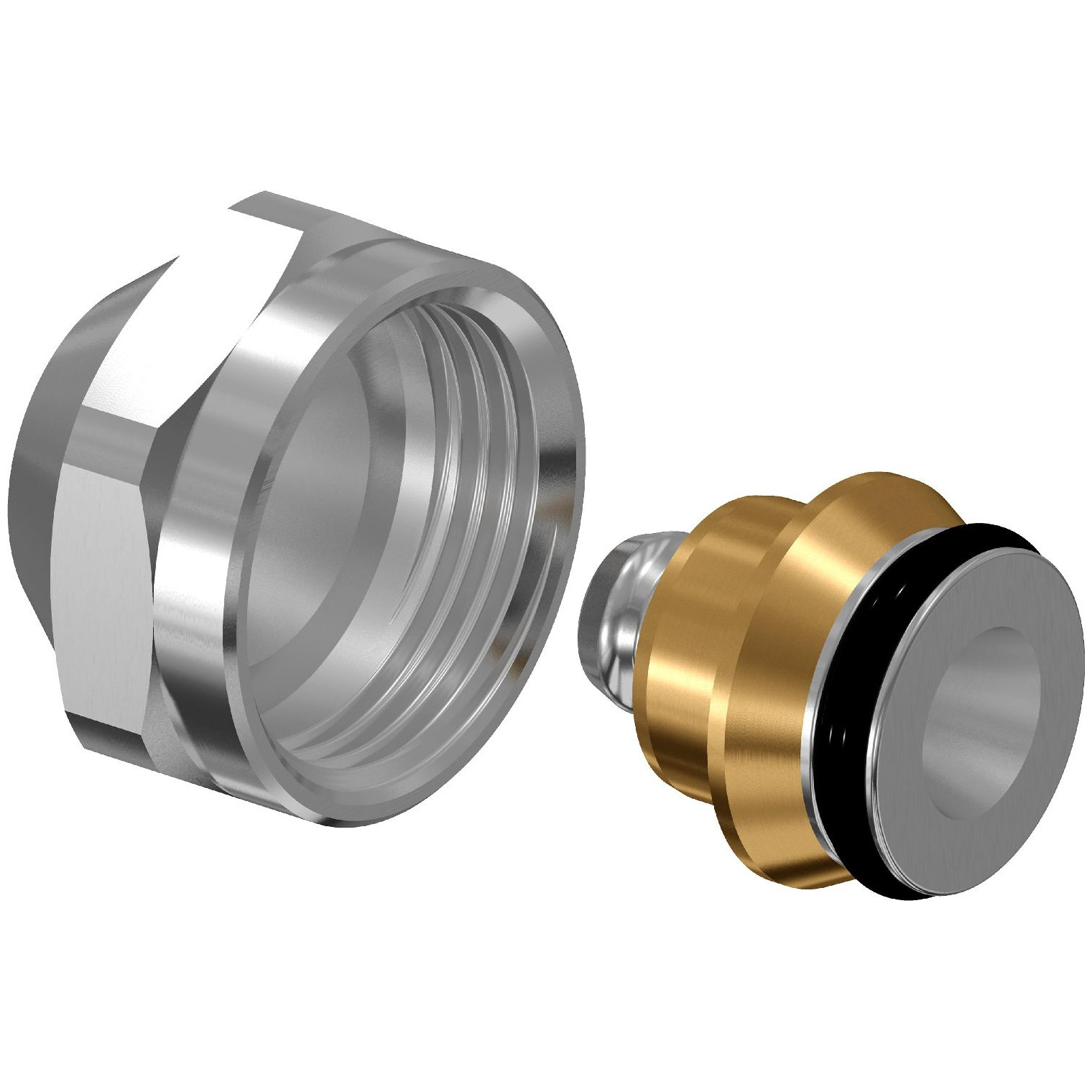 Uponor Uni-X Verschraubung MLC 14-3-4-FT Euro Messing verzinnt 1058089