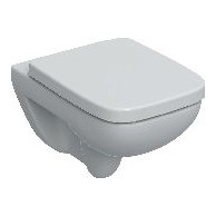 Geberit Wand WC Renova Plan Set Tiefspüler weiss 54cm WC-Sitz 501758001