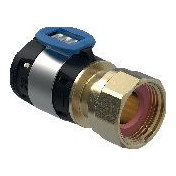 Geberit FlowFit Uebergang Ueberwurfmutter Siliziumbronze d20 G1-1-4 Pressindikator 620661001
