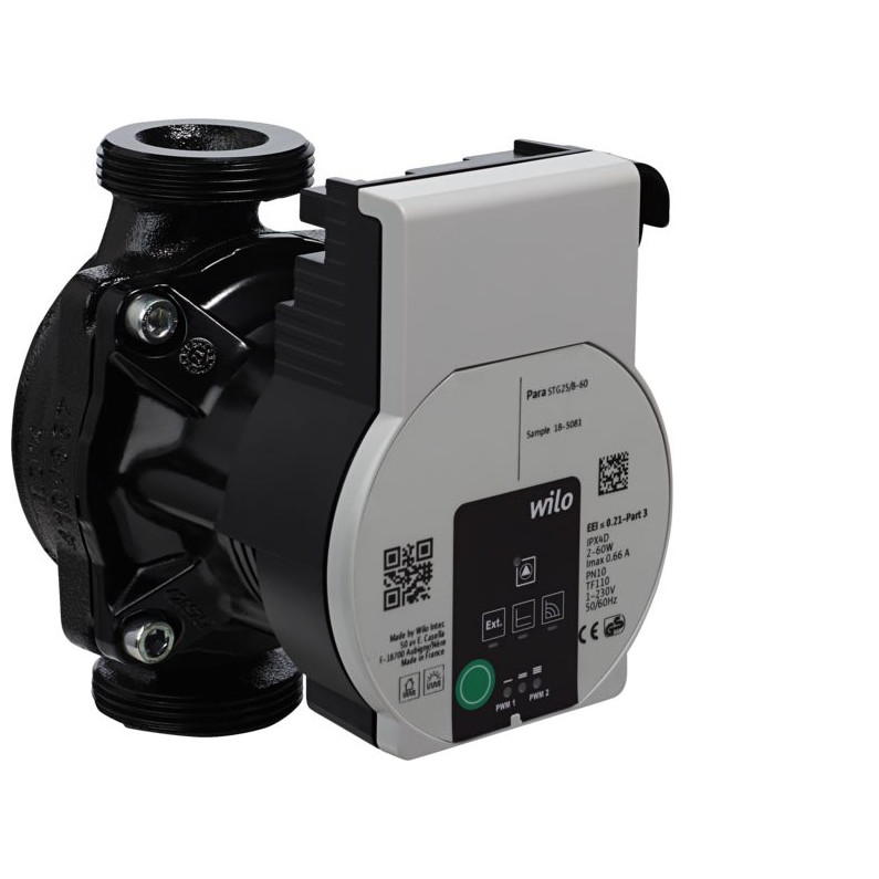 Stiebel Eltron Umwälzpumpe UP 25/7.5 PCV Heizungsumwälzpumpe 8,4 m 180 mm G 1 1/2 230 V 201620
