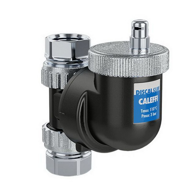 CALEFFI Mikroblasenabscheider Discal Sli 1 Zoll IG Technopolymer 360 Grad drehbar 551806