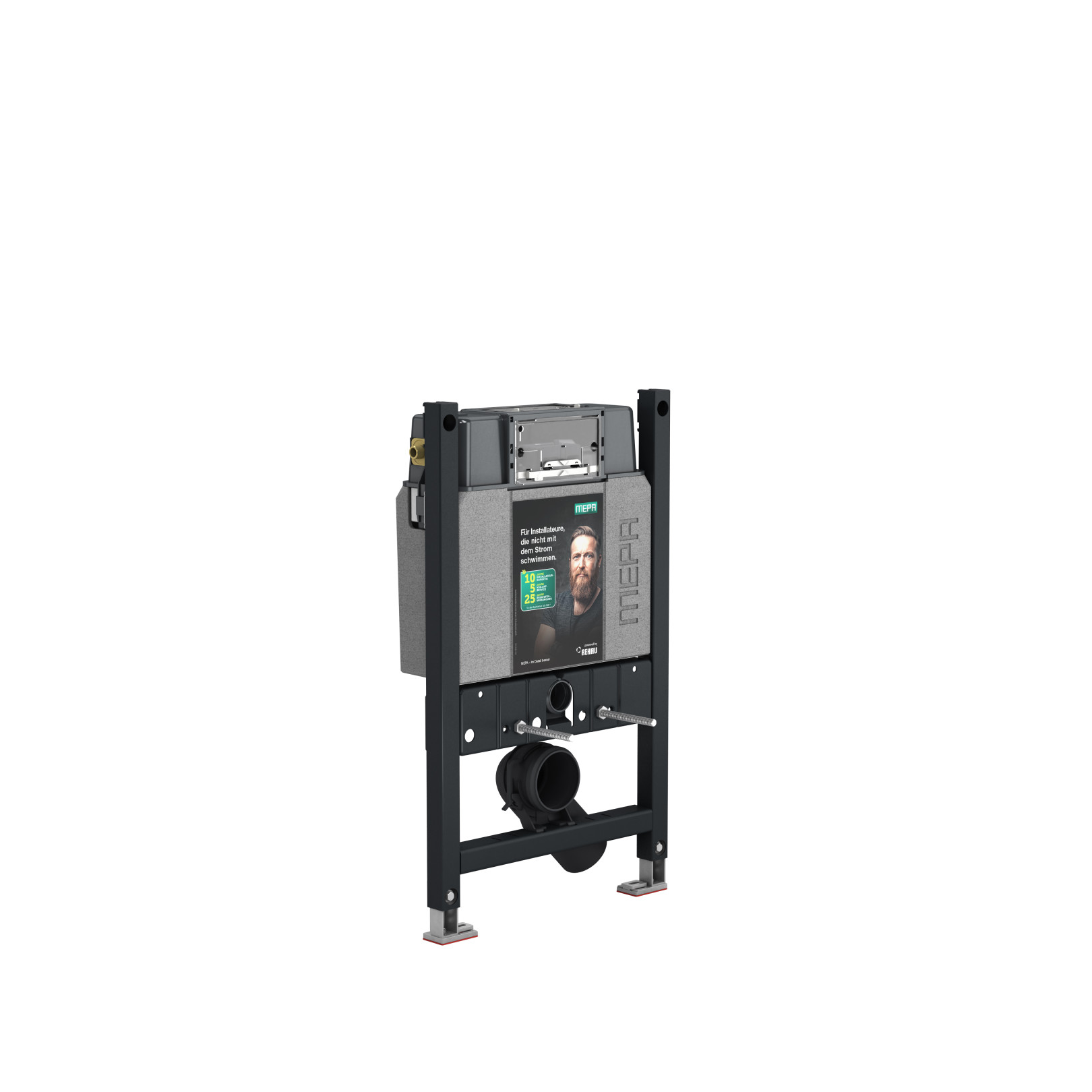 MEPA Wand-WC-Element nextVIT Systembauhöhe 85 cm UP-Spülkasten Sanicontrol B31 511105