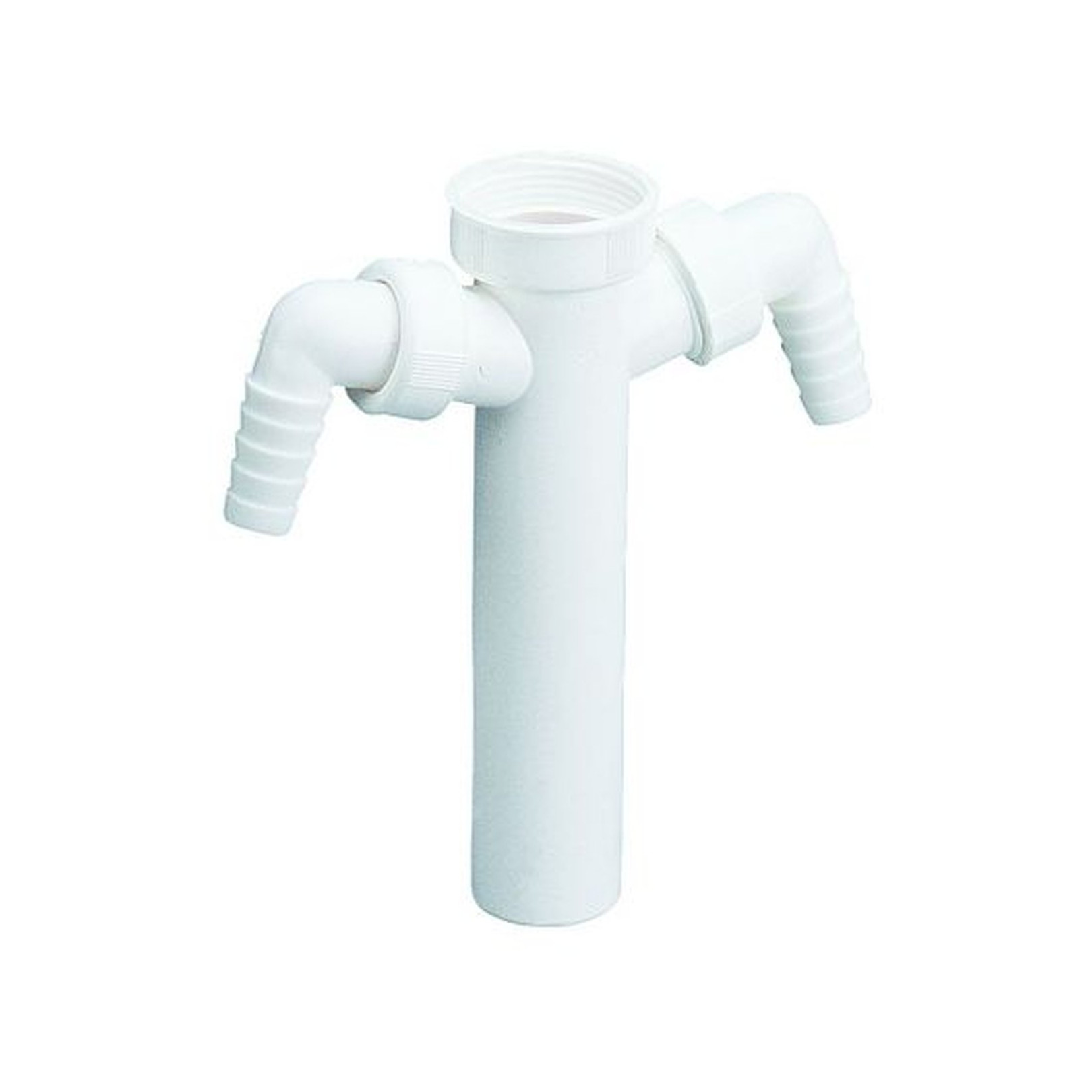 Dallmer Tauchrohr 010/2 1 1/2 Zoll DN 50 2 Winkelschlauchtuellen 180 mm Polypropylen 080226