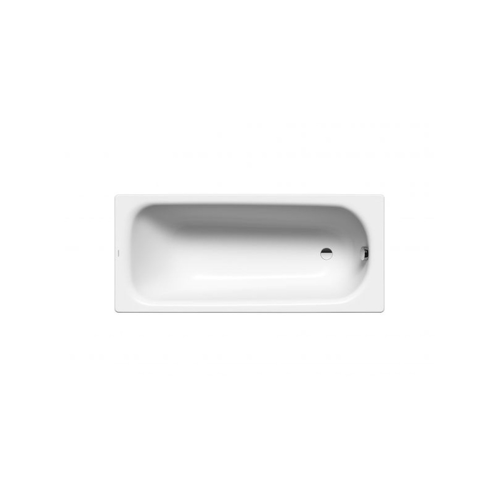 Kaldewei Badewanne SANIFORM PLUS 360-1 140x70x41 cm Stahl-Emaille Alpinweiß rechteckig 111500010001