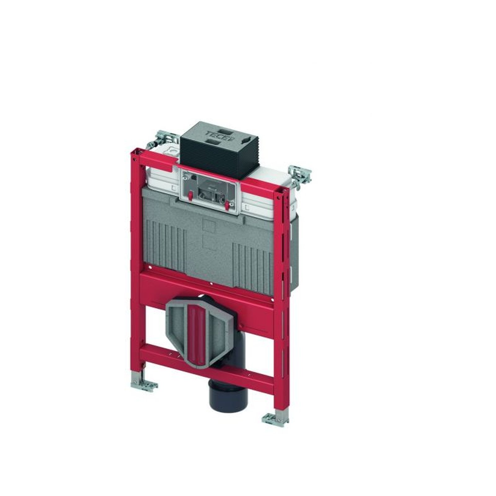 TECE WC-Modul TECEprofil Uni-Spülkasten Bauhöhe 820 mm Betätigung vorn oben 9300301