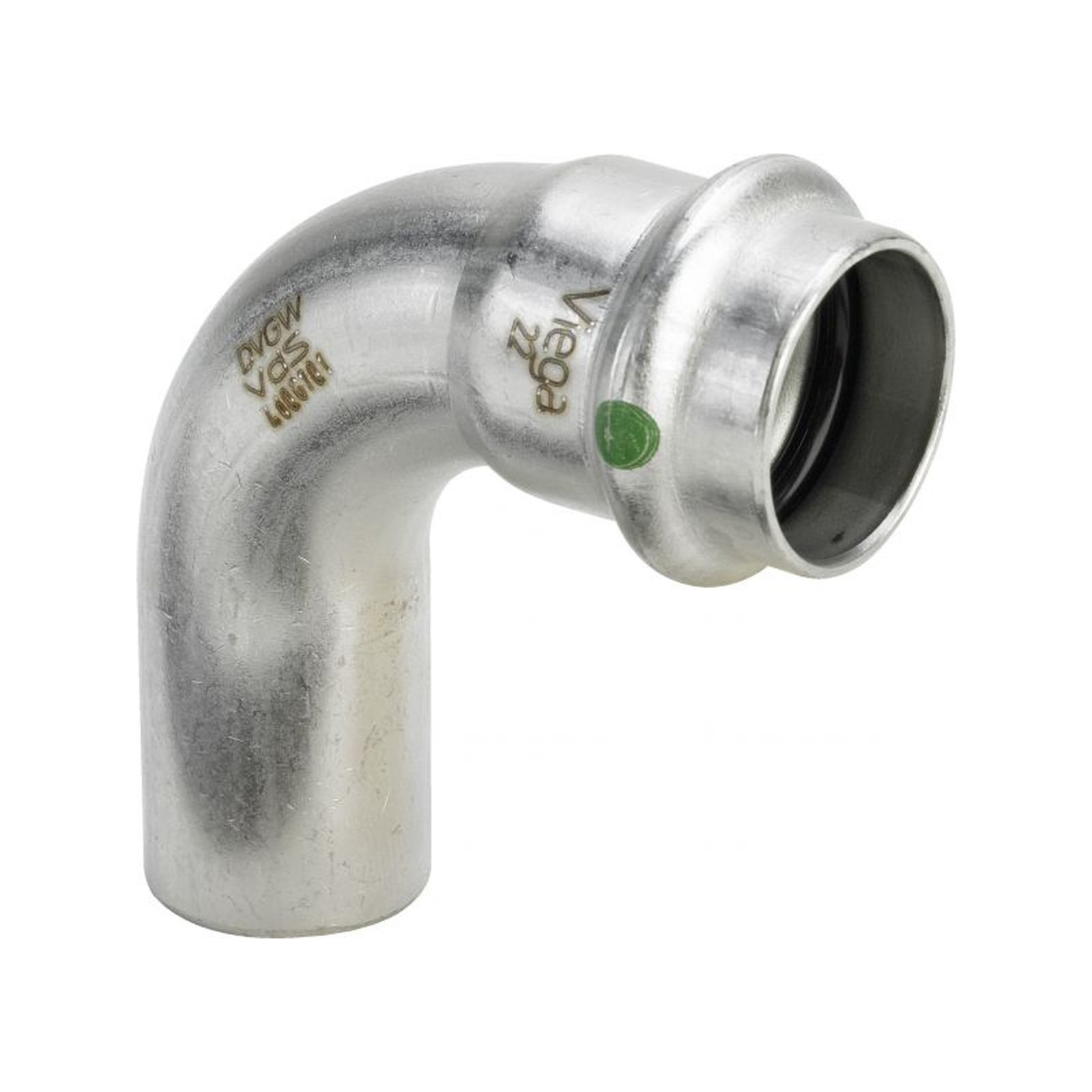 Bogen SANPRESS INOX 90 Gr. 2316.1 435769 54mm, IxA, aus nichtrostendem Stahl