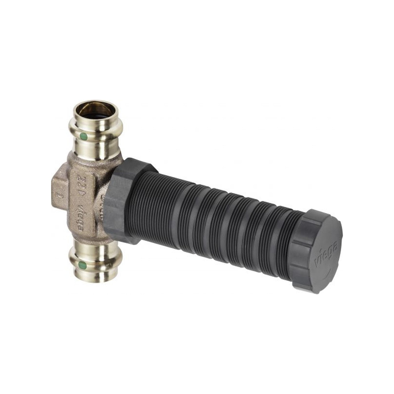 Viega UP-Geradsitzventil SC Easytop 2235.2 22mm Siliziumbronze Pressanschluss 755614