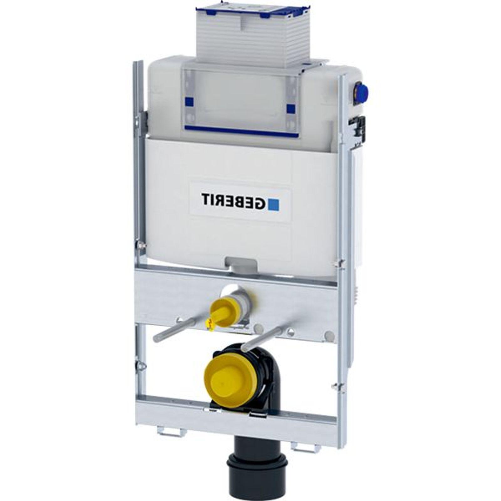 Geberit GIS Wand-WC Element 87cm UP-Spülkasten Omega Betätigung oben vorne verzinkter Rahmen 461141001