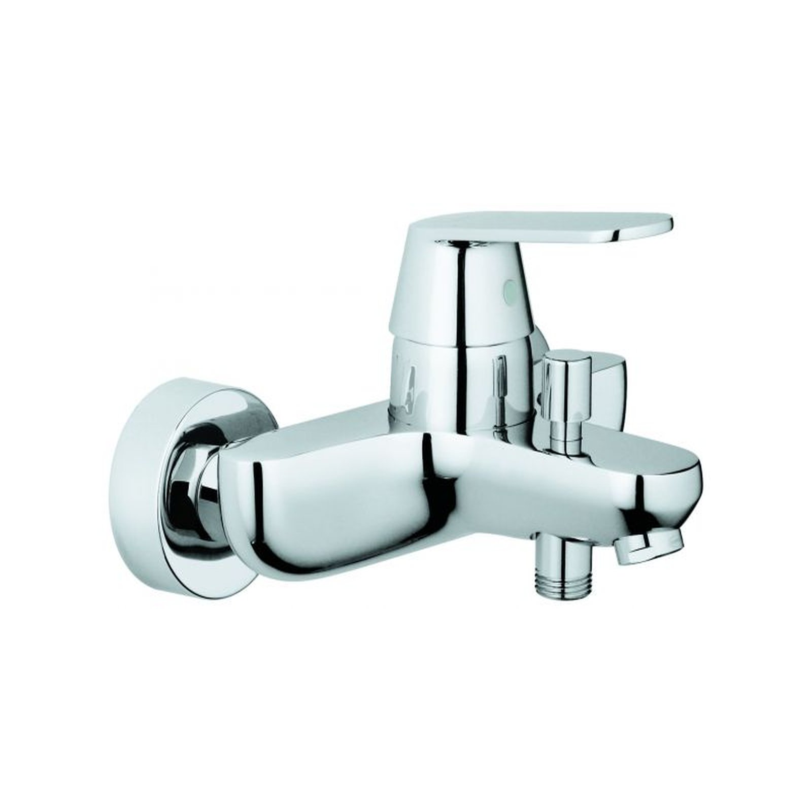 GROHE Einhand-Wannenbatterie Eurosmart Cosmopolitan 32831000 DN15 Wandmontage verchromt SilkMove Kartusche 2-Loch