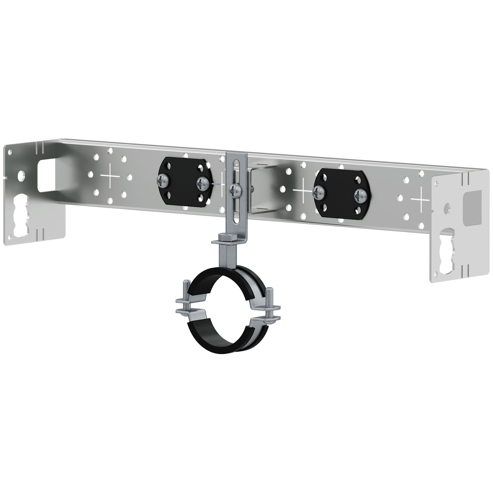Viega Armaturenträger Prevista Dry Plus 8555 Spüle 420 mm Stahl verzinkt schallgeschützt 776329