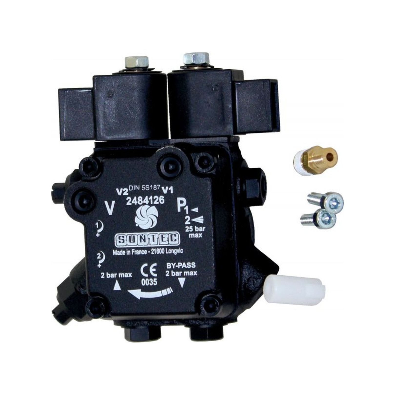 WOLF Ölpumpe COB-20-40 Magnetventile Ersatzteil 8905730