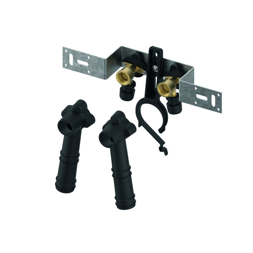 TECElogo-Ax Montageeinheit 80 mm Wandscheibe 16 Rp 1-2 Siliziumbronze 8804003