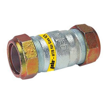 GEBO Temperguss Klemmverbinder Serie 180 Typ OT 3-4 Zoll Gasinstallation Stahlrohr 01.180.02.02