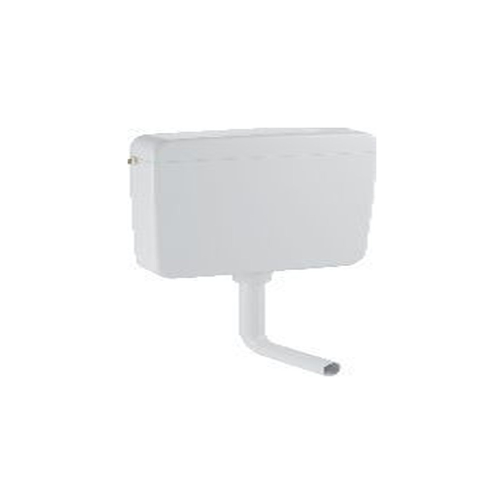 Geberit AP127 AP-Spuelkasten Spuel-Stopp tiefhaengend weiss-alpin 127000111