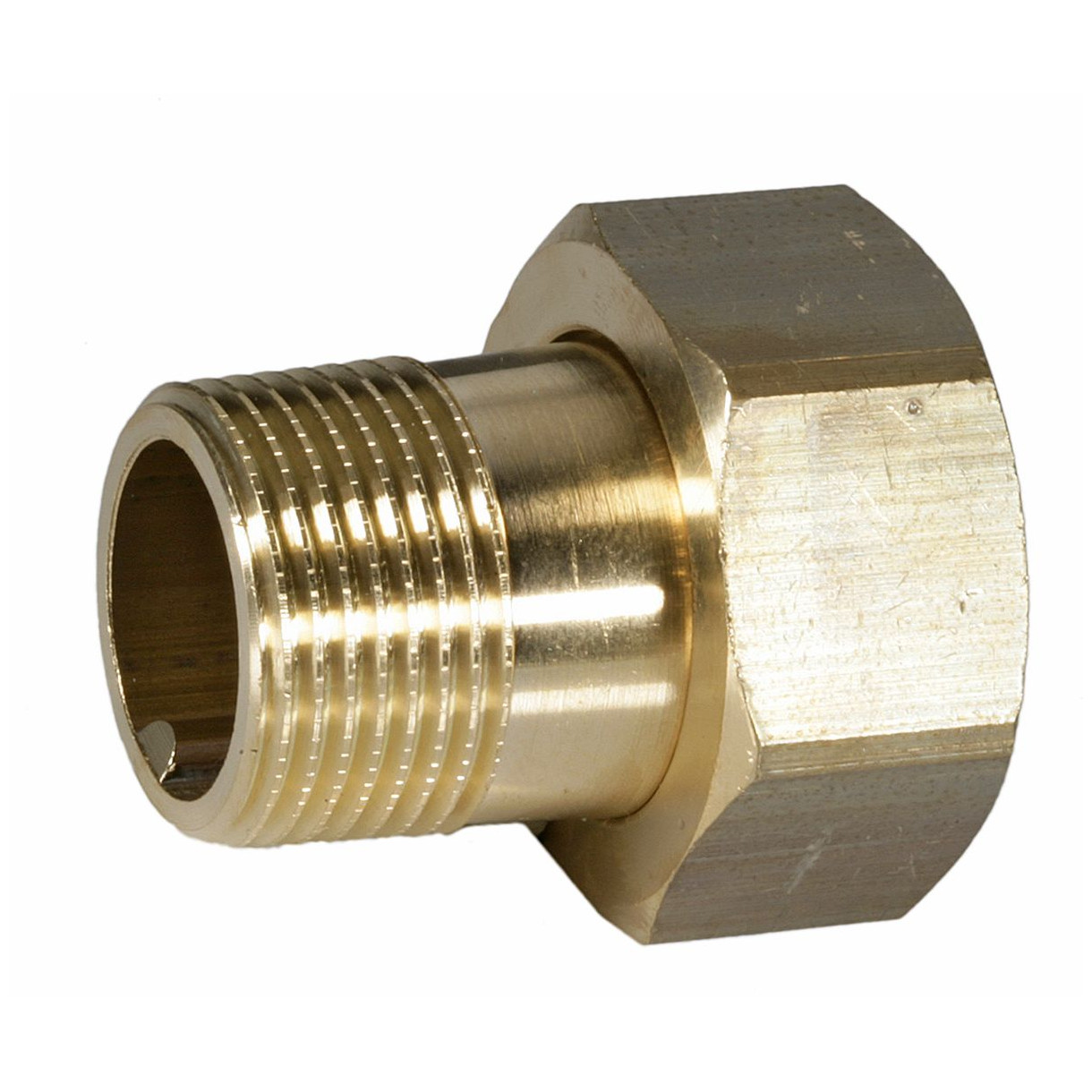 Honeywell Anschlussverschraubung VST06 VST0612A Messing 1/2 Zoll Außengewinde flachdichtend VST06-1/2A