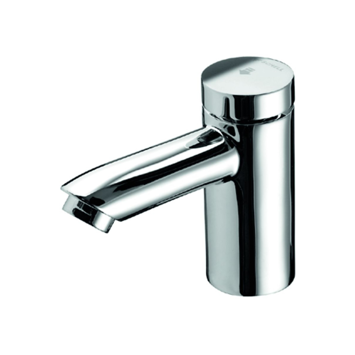 Schell Selbstschlussventil Standventil PETIT SC 1/2 Zoll chrom Messing Laufzeit einstellbar vandalensicher 021220699