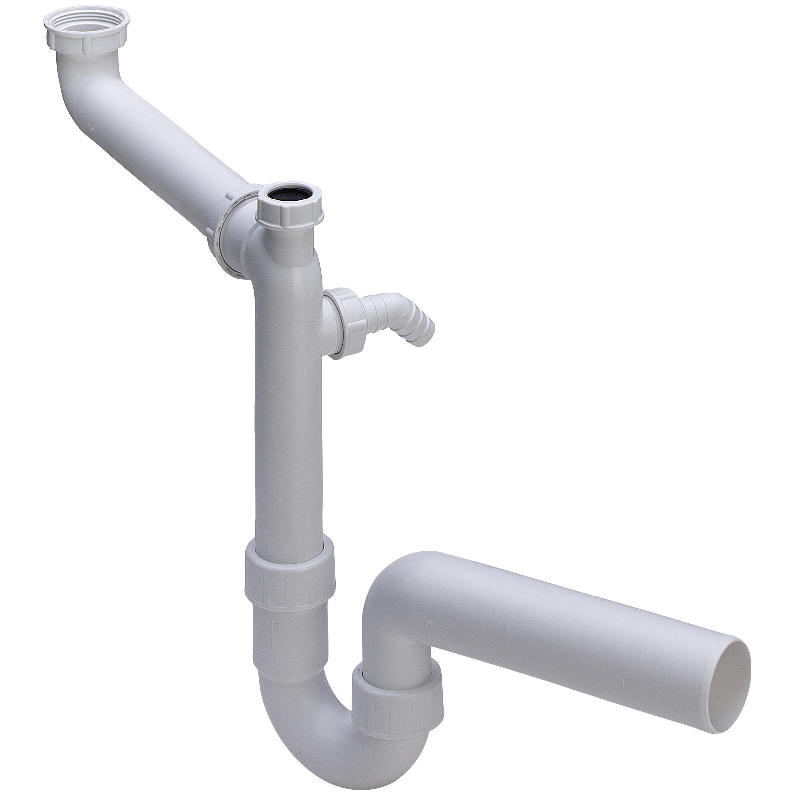 Viega Raumschaffer 7850 Röhrengeruchverschluss 11/2x50mm waagerechter Ablauf Kunststoff 104054