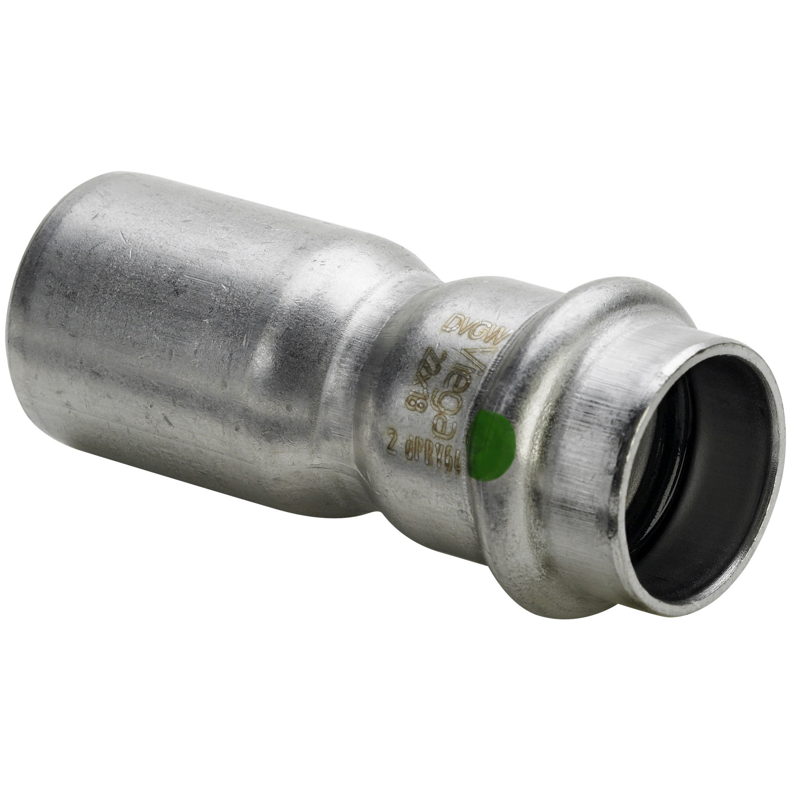 Viega Sanpress Inox ReduzierStück 2315.1 22x15mm Edelstahl EPDM 436230