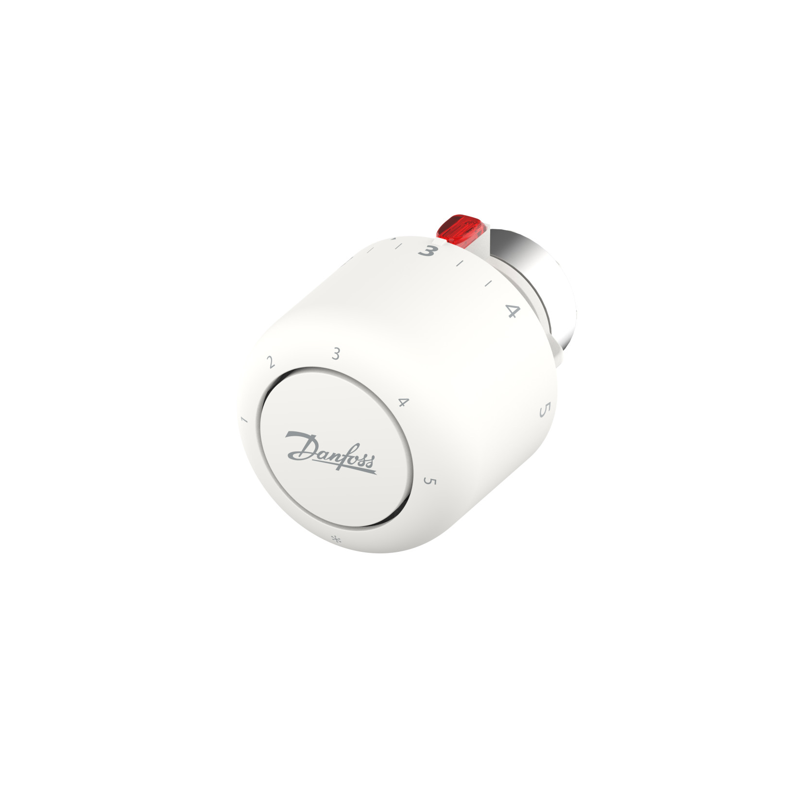 Danfoss Thermostatkopf Aero RA/VL 26 mm gasgefüllt Serviceelement Temperaturbereich 7-28°C Frostschutz weiß 015G4550