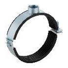Geberit Silent-db20 Rohrschelle DN 150 gedämmt Gewindemuffe G1 315813261