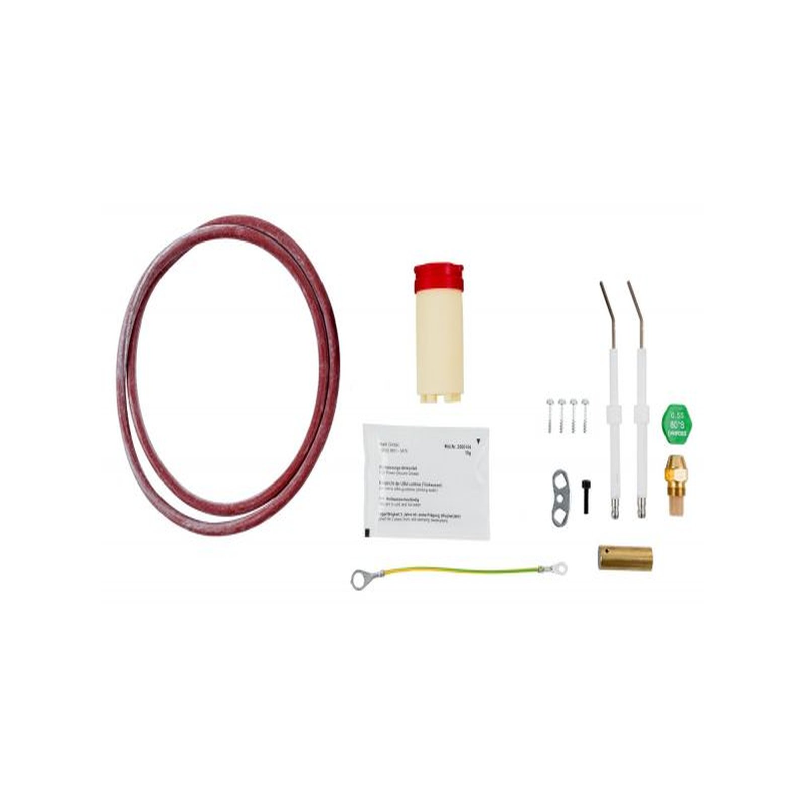 Wolf Wartungsset Ölbrennwertkessel COB-29 ab Mai 2008 Öldüse Filterpatrone O-Ring Zündelektrode 8908790