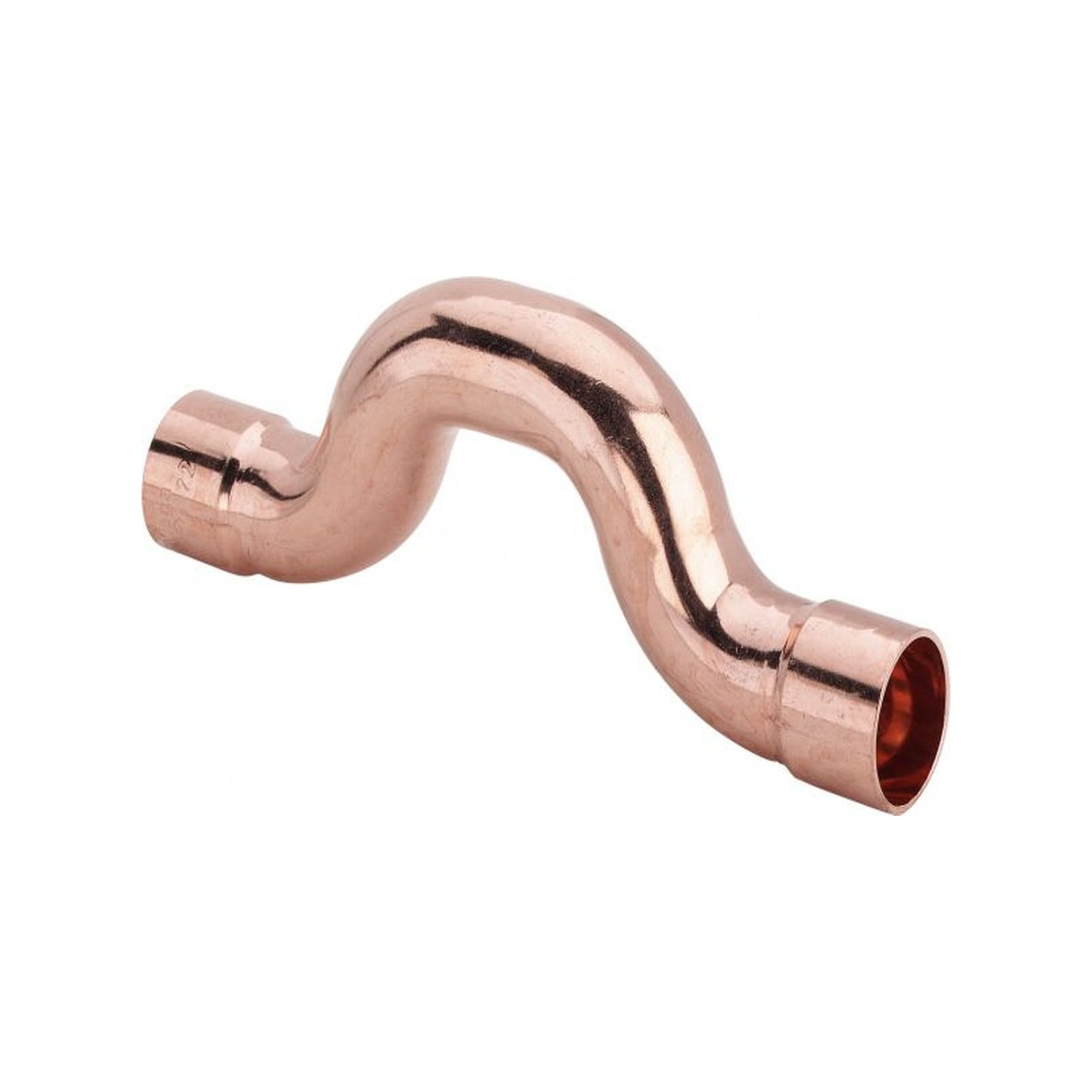 Viega Kupfer-Überbogen 95085 22 mm Lötfitting 2 Muffen 103798