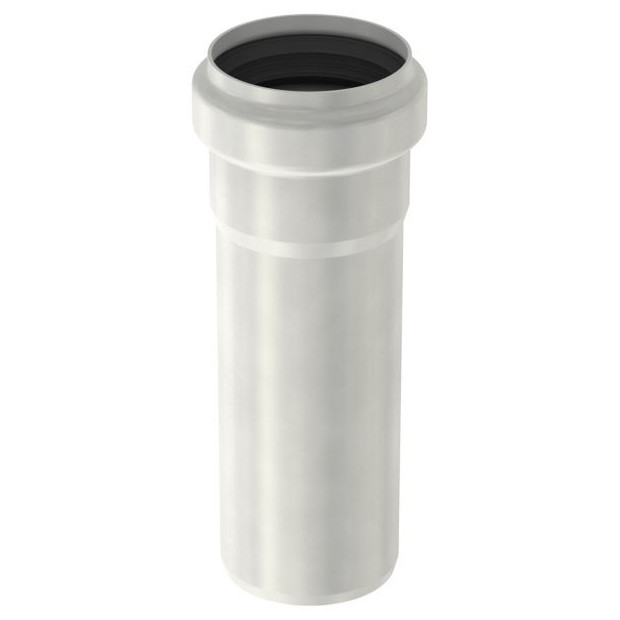 ACO Passavant Abflussrohr PIPE d160x250 Edelstahl 1.4404 Steckmuffe EPDM Dichtung 0174.01.68