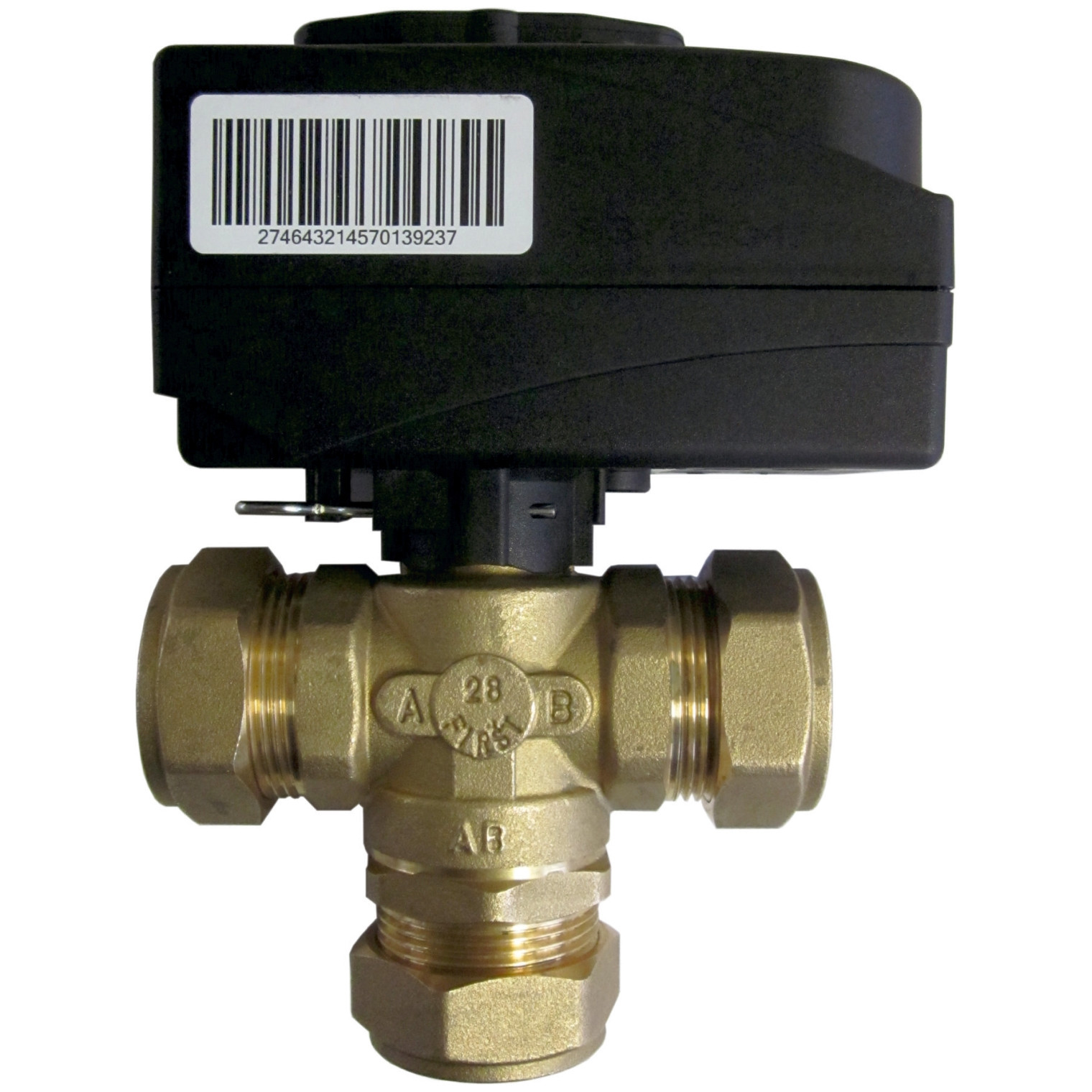WOLF 3-Wege-Ventil Motor komplett BWS-1 CPM-1 Klemmringe 9146799
