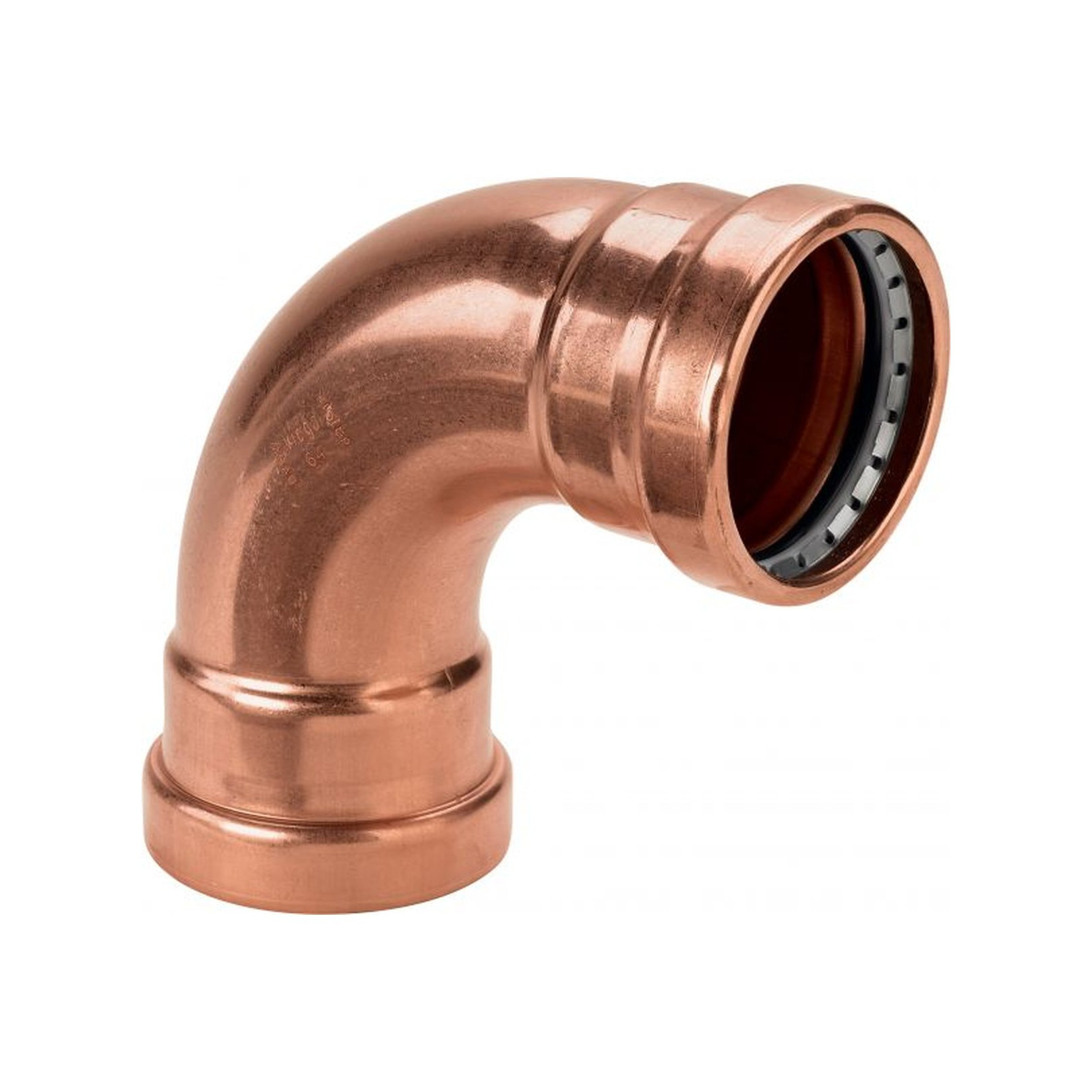 Viega Kupfer Pressfitting Bogen Profipress 2416 XL 90 Grad 64 mm SC-Contur EPDM 577681