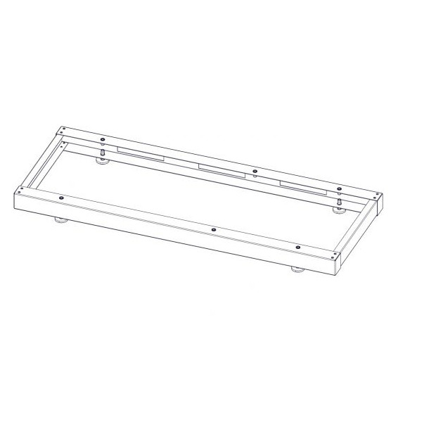 WOLF Basiskonsole FHA-08-10-11-14-14-17 Installation Bodenplatte 12kg 9148544