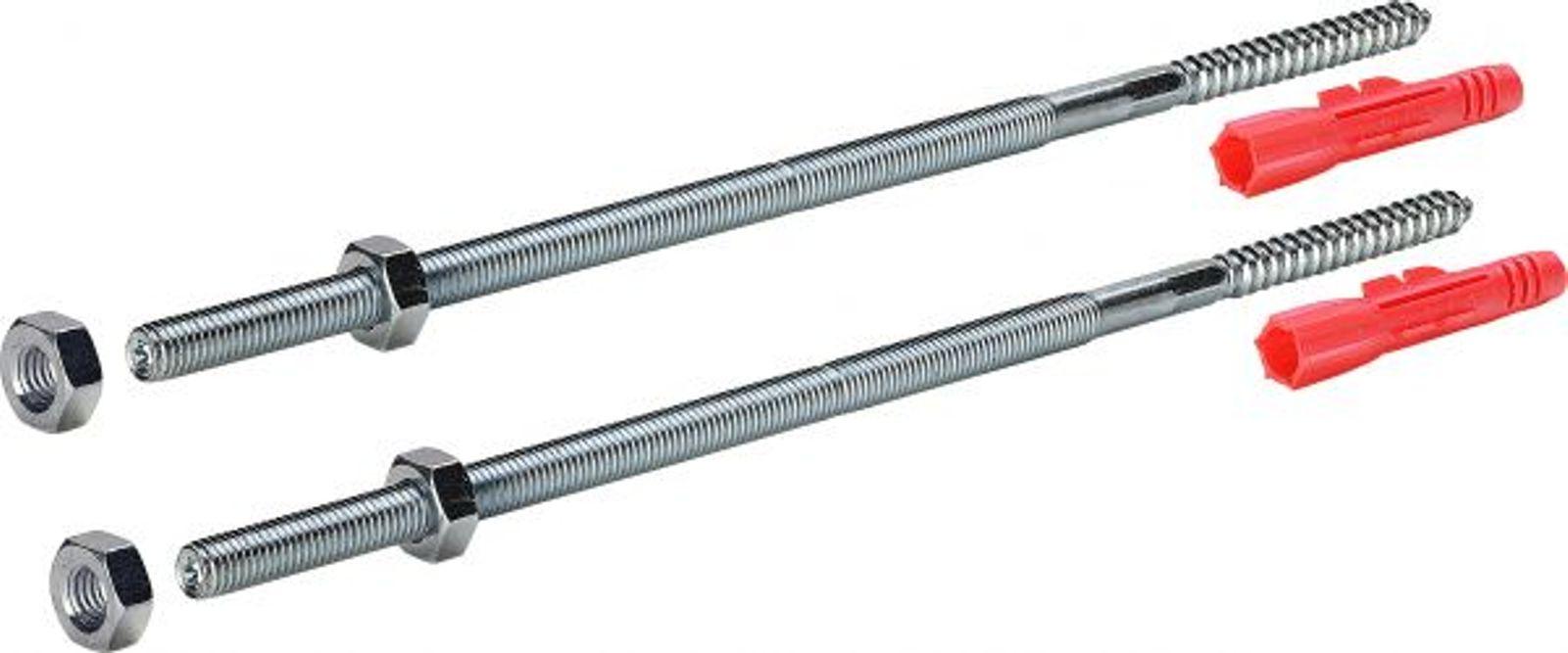 Befestigungssatz Prevista Dry 8180.73 678630, f.Einzelmontage an Massivwand