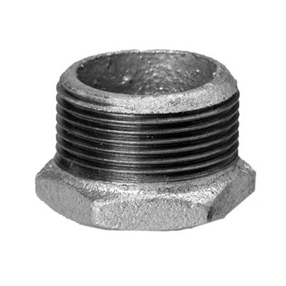 SCHMIDT HERMANN Temperguss-Reduzierstueck Nr.241 3 x 1 Zoll verzinkt 13241051