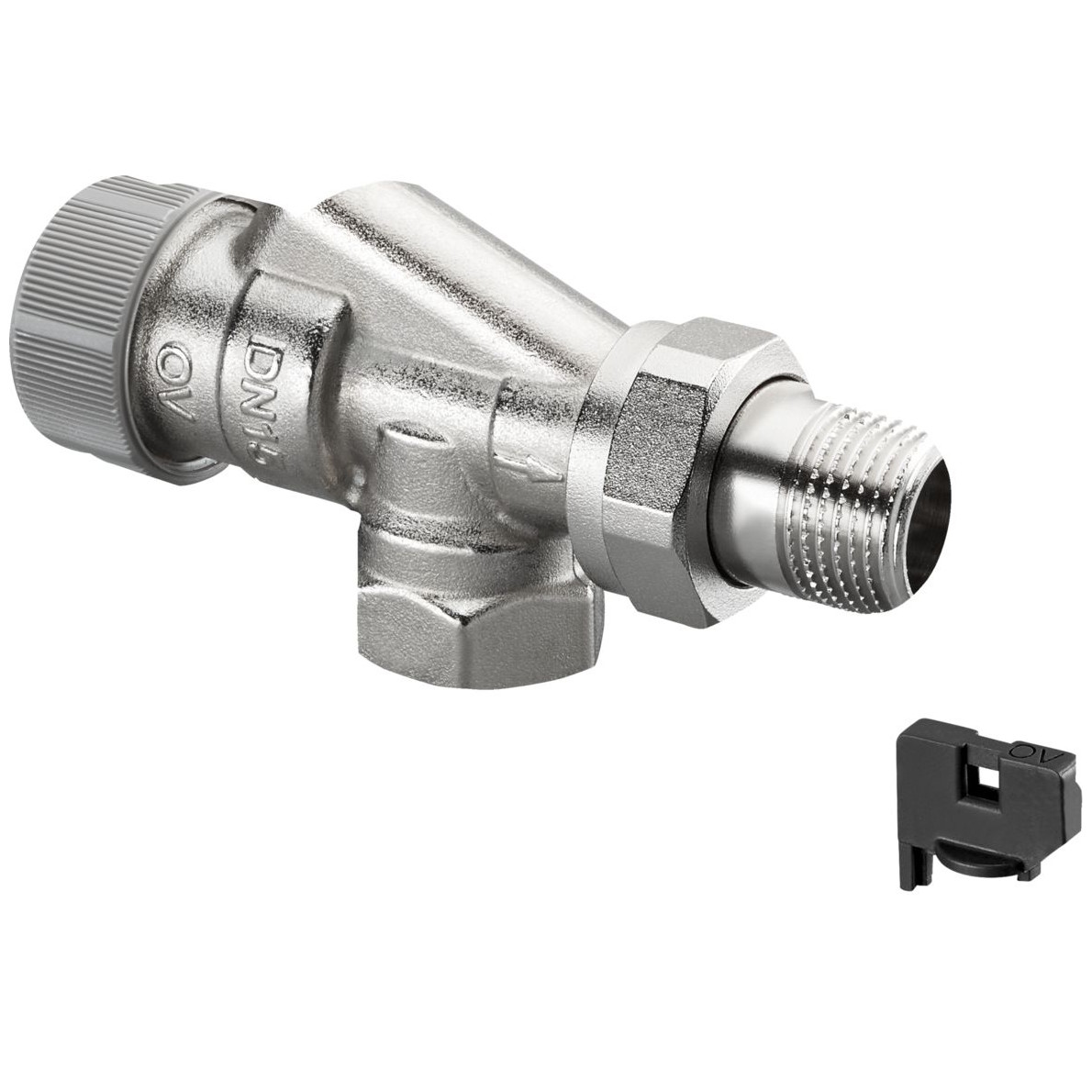 Oventrop Thermostatventil AQ DN10 Axialventil Q-Tech druckunabhängig stufenlos 1183263