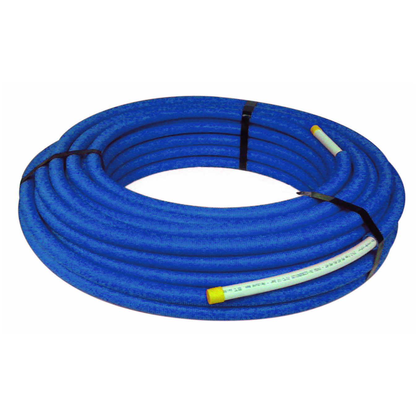 Aluverbundrohr 20x2 mm isoliert 6 mm blau 50 m Rolle DVGW