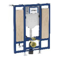 Geberit Vorwandelement Duofix 111375006 Wand-WC 112cm UP-Spülkasten 12cm barrierefrei S-H Griffe