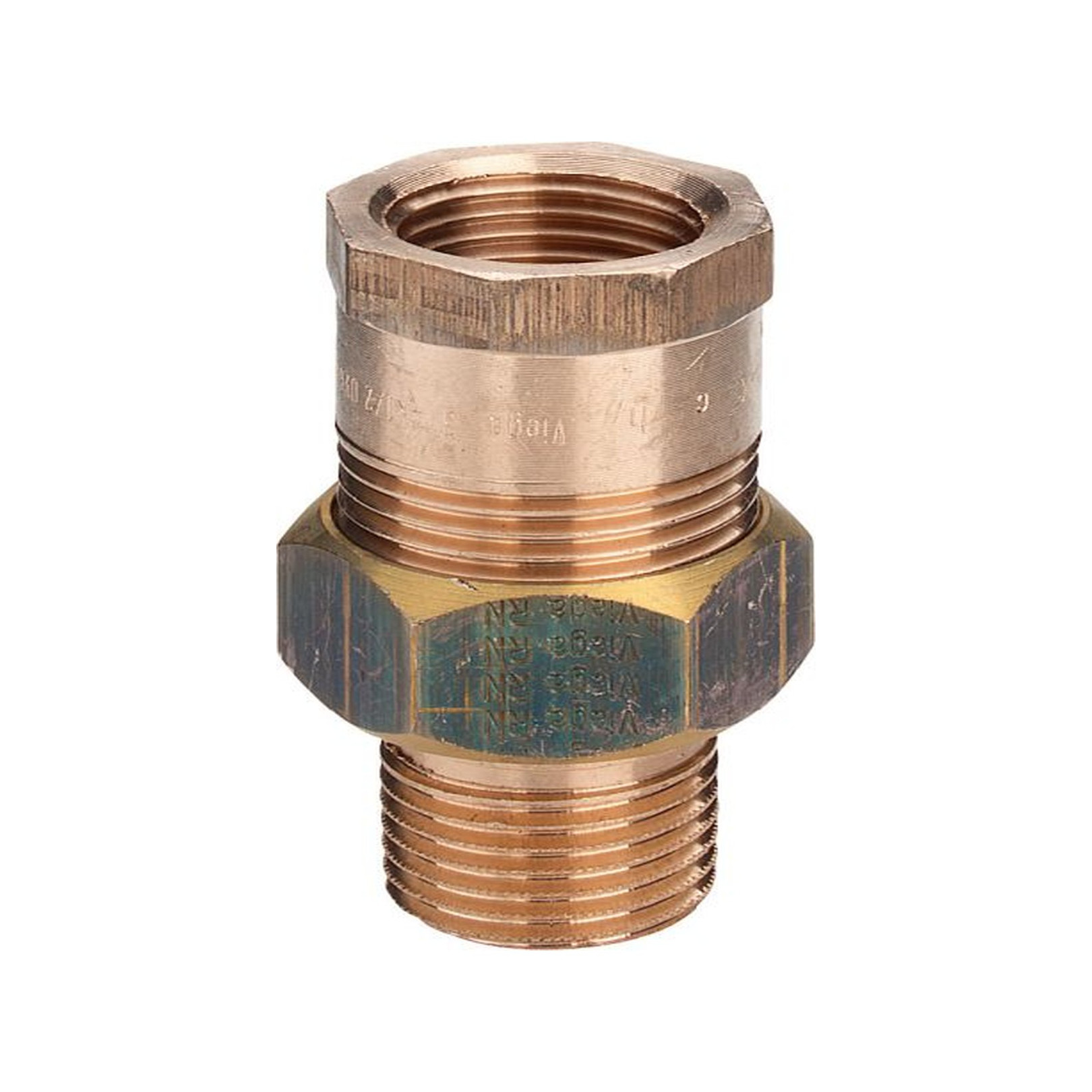 VIEGA Rotguss Verschraubung DN50 2 Zoll IGxAG konisch dichtend Typ 3341 447052