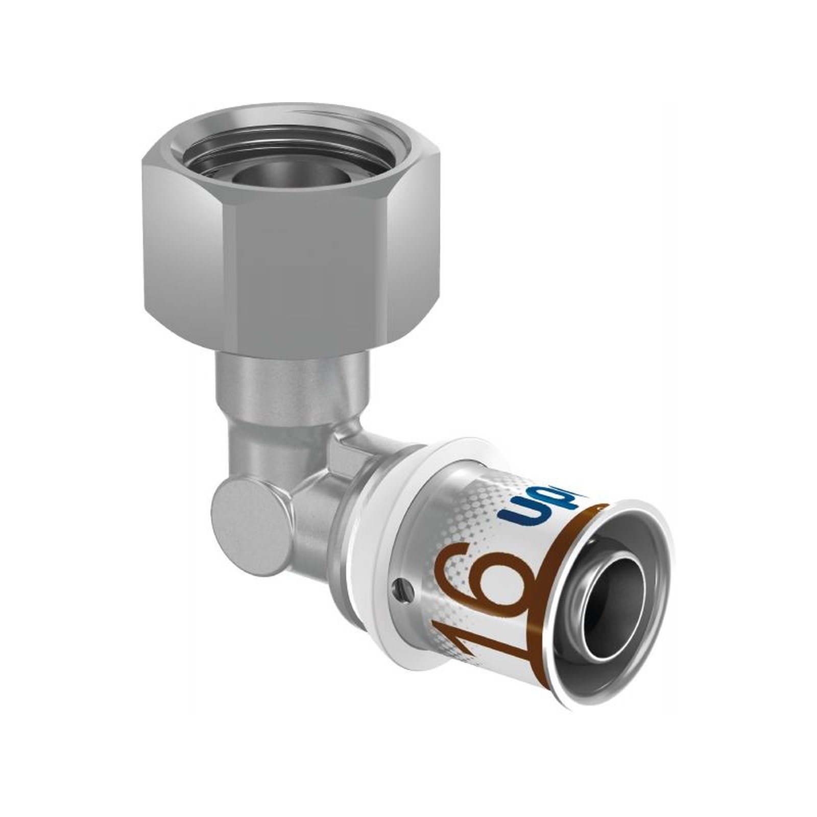 Uponor S-Press PLUS SK-Winkelverschraubung 16mm DN15 Innengewinde Pressfitting DVGW 1070658