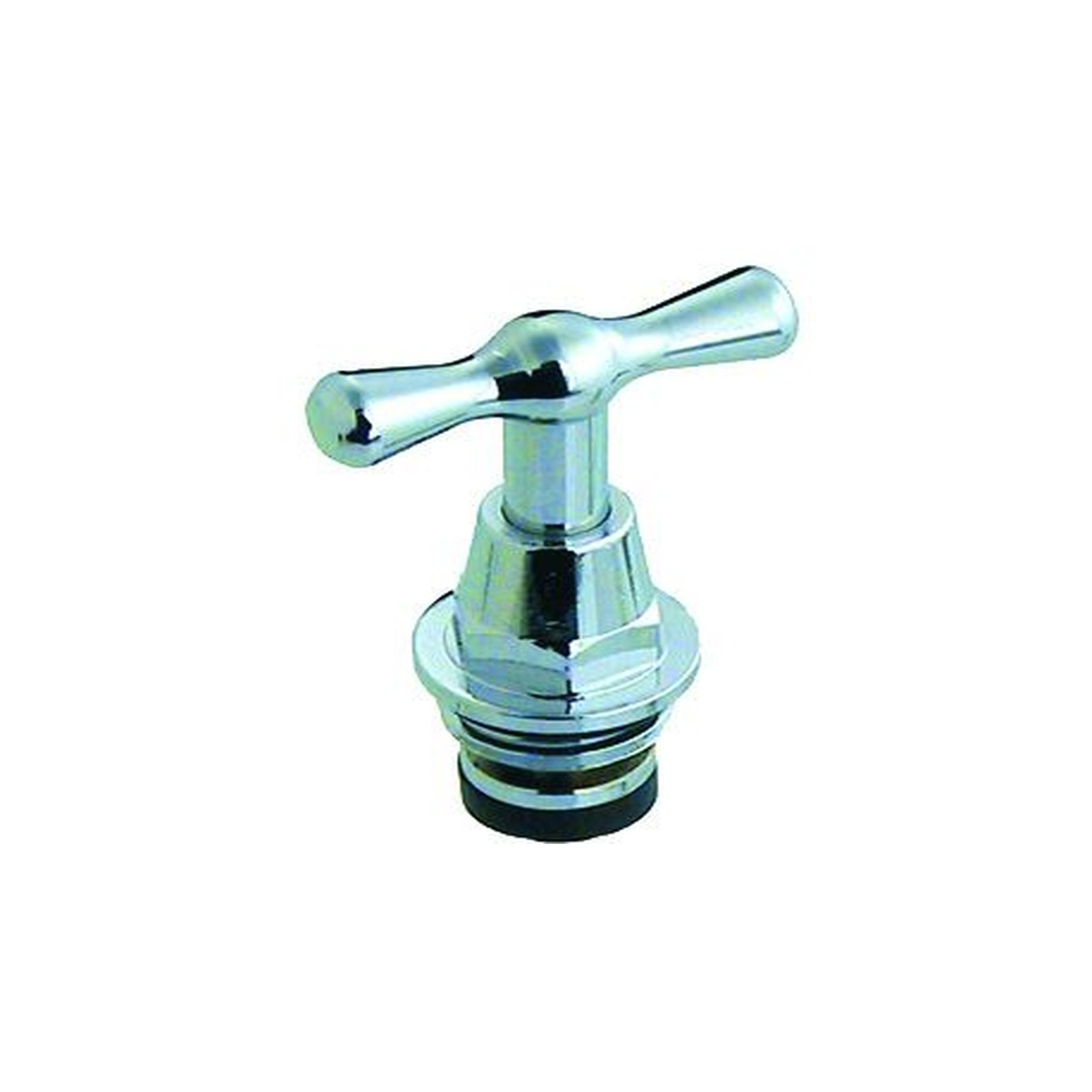 Aalberts Oberteil SEPPELFRICKE Modell 1901 DN20 Knebelgriff Messing chrom 0001412